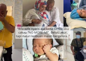 12 Tahun Berjuang, Isteri Akhirnya Timang Anak Lepas Gugur 2 Kali & 7 IVF Gagal 8