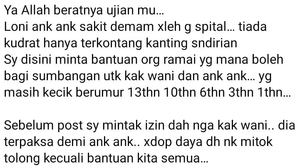 Tertekan Pikul Banyak Beban Keluarga, Ibu Anak 5 Nyaris Terkorban Di Sungai