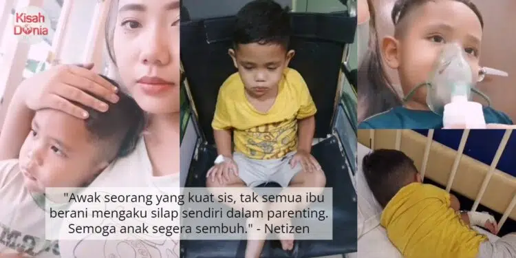 Pernah Marah Nak ‘Tidurkan’ Sebab Hyper, Ibu Panik Anak Tiba-Tiba Lemah Badan