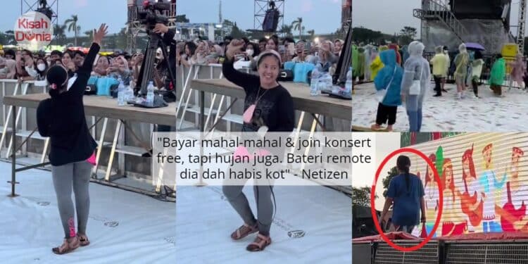 Sakan Menari Di Konsert, Pawang Viral ‘Bungkus Awal’ Lagi Gagal Hentikan Hujan