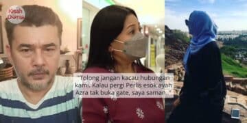 Lesap 6 Bulan, Suami Kantoi Turun Flight Pegang Tangan Skandal Depan Anak Bini
