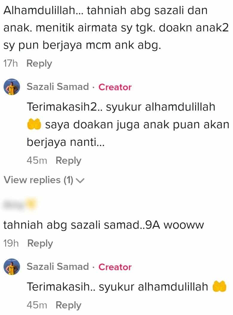 Anak Sazali Samad Tak Percaya Raih 9A SPM, Masuk Surau Terus Buat Sujud Syukur 5