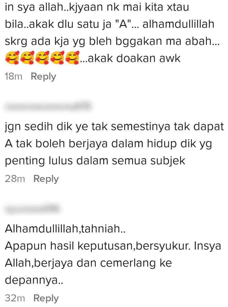Anak Menangis Result SPM Tiada A, Ibu Jadi Saksi Belajar Sampai Tidur Atas Meja