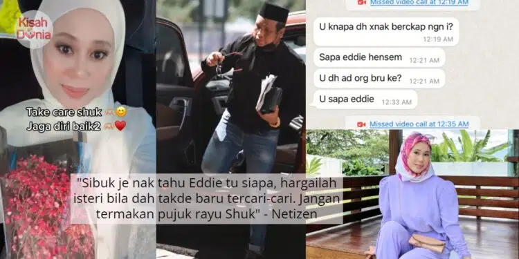 “Siapa Eddie, You Dah Ada Orang Baru Ke?” -Sera Ucap Jaga Diri Buat Shuk Sahar