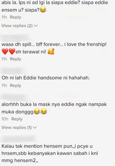 Shuk Sibuk Cari Tahu Siapa Rapat Dengan Sera, Ini Rupanya Gerangan Eddie Hensem