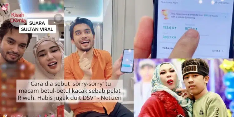 Aeril Tanya ‘Sultan Pemurah’ Jika Dia Anak DSV, Terus Tergagap Nak End Live