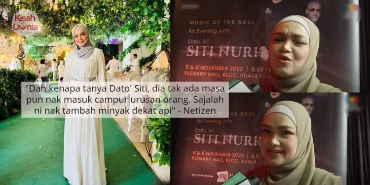 Tiba-Tiba Pula Soal TokTi Isu Puteri Sarah, Netizen Naik Geram Dengan Wartawan