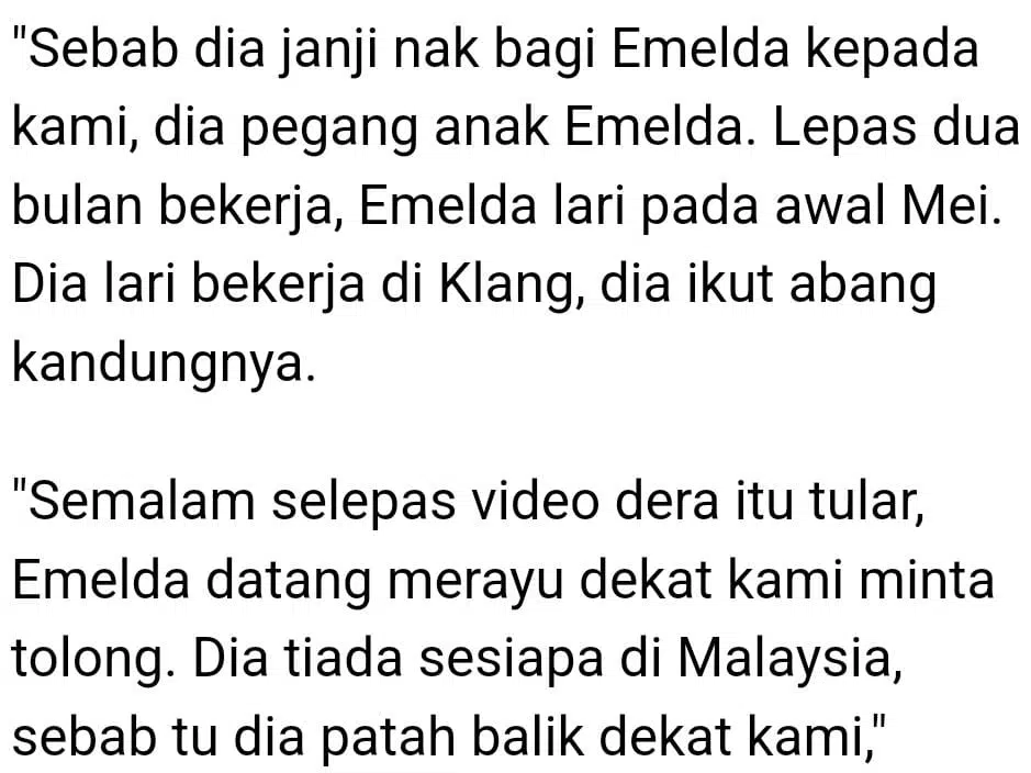 Pernah Lari Lepas 2 Bulan Jadi Bibik, Ibu Kandung Muncul Balik Rayu Bantu Alia