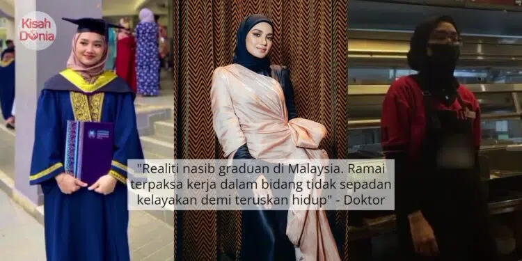 Graduan Kimia ‘Tak Malu’ Jadi Pekerja Francais Fast Food, Fazura Bagi Sokongan