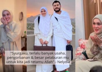 Selamat Sampai Tunai Haji, Hajah Nelydia Senrose Dipuji Cukup Manis Jaga Aurat 8