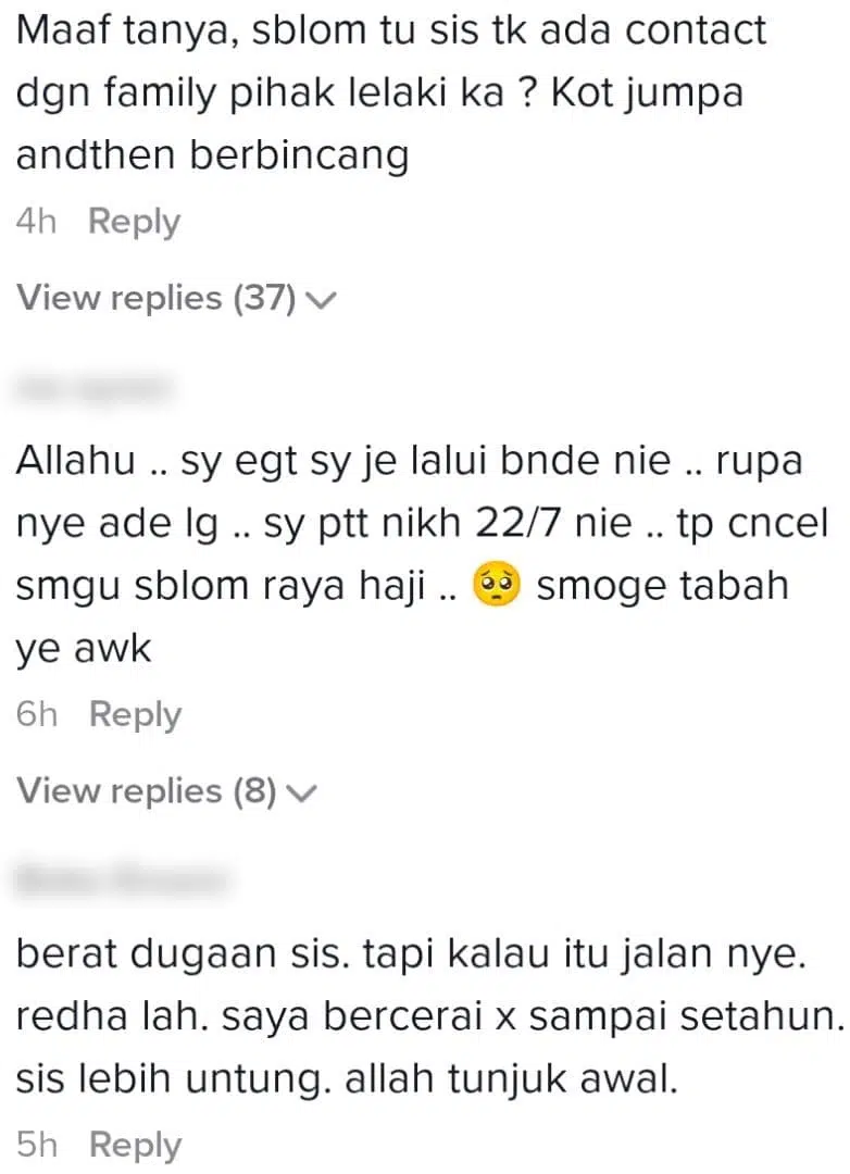 Sedih, Bakal Suami Tergamak Cancel Nikah Saat Akhir – “Family Dia Pun Tak Tahu”