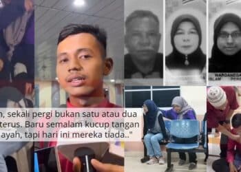 Risau Kantoi Singgah ‘Air Buah Viral’, Pemilik Tutup Plat Kereta Pakai Tuala