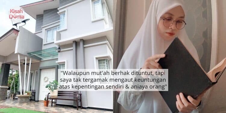 "Mengalah Bukan Kalah" - Bekas Isteri PU Batalkan Tuntutan RM300k Tebus Banglo 1