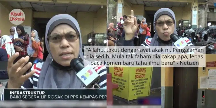 “Kaki Di Kubur Nak Sapu Minyak”-Luahan Lif PPR Rosak, Dialog Lucu Rupanya Sedih