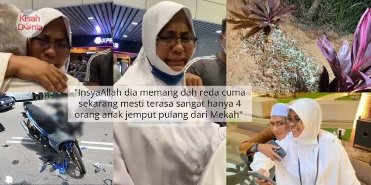 Anak ‘Pergi’ 2 Hari Lepas Hantarkan Tunai Haji, Ibu Pulang Dengan Tangisan