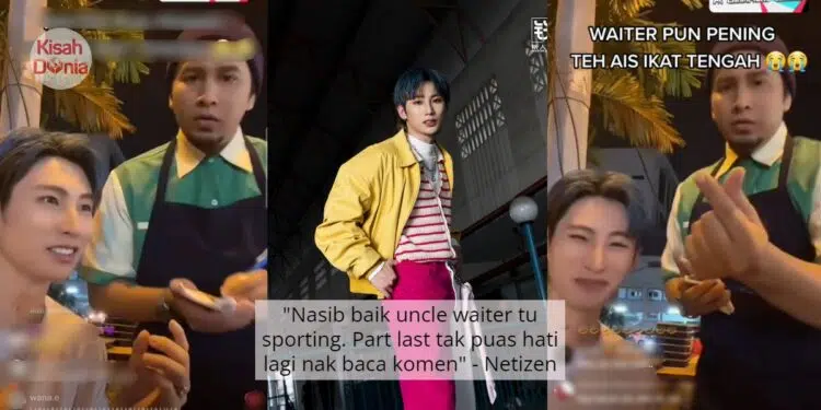 Artis Korea Tak Tahu Nak Order ‘Air Bungkus Ikat Tepi, Waiter Pening Translate