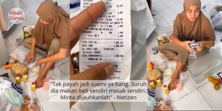 [VIDEO] Belanja Barang Dapur Habis RM300, Suami Marah Isteri- "Boros Sekali" 1