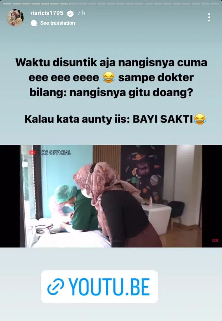 [VIDEO] Insiden Kepala Bayi ‘Terjelepok’ Masa Live Aqiqah, Ria Ricis Buka Mulut