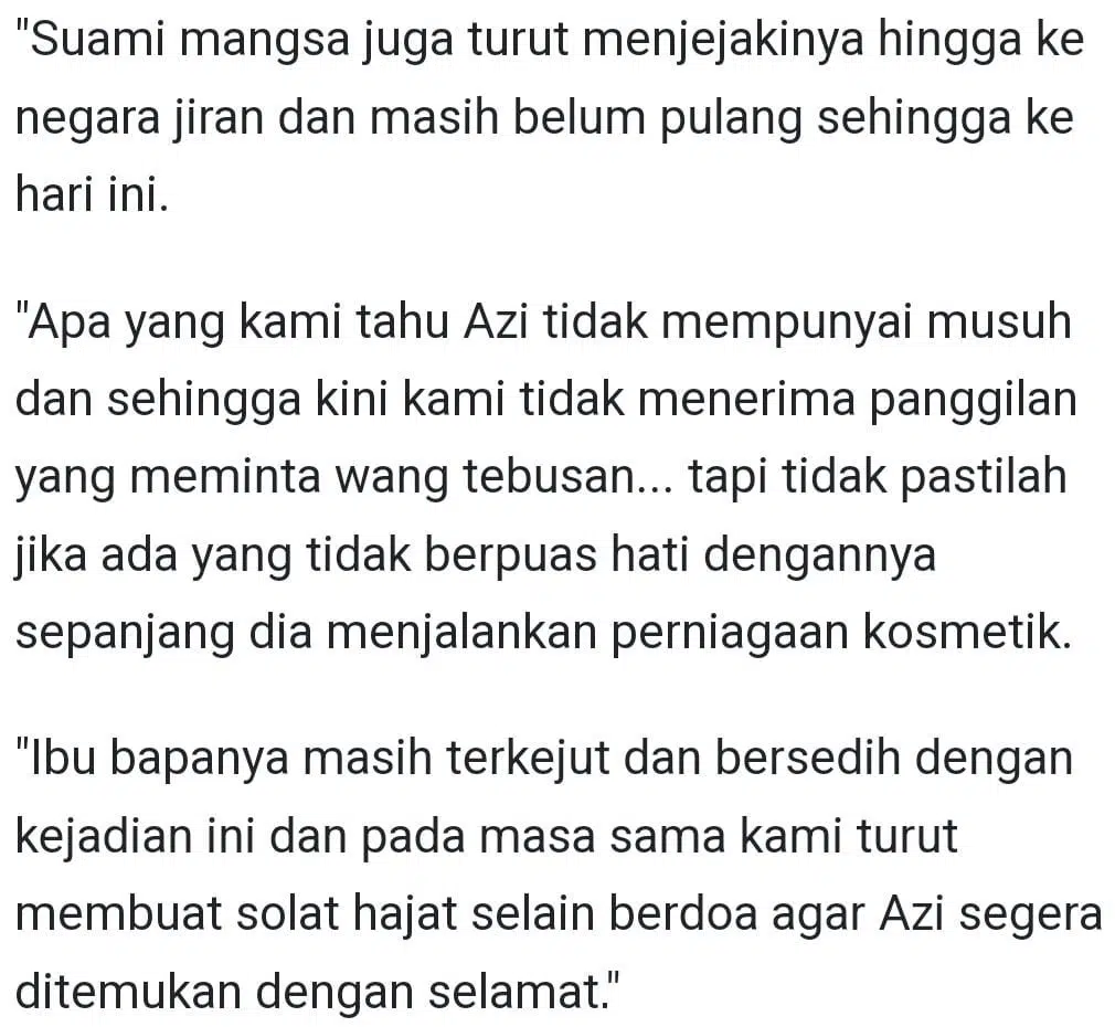 Lepas Tanya Nama Wanita Diseret Masuk Kereta, Suami Jejak 3 Suspek Sampai Siam