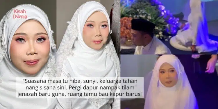 [VIDEO] 3 Jam Sebelum Akad Ayah ‘Pergi’, Mata Sayu Pengantin Buat Ramai Sebak