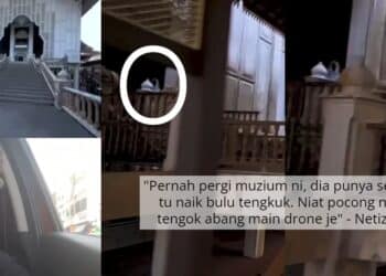 Saja Fly Drone Keliling Muzium, Sekali Tak Perasan Record Pocong Tengah Toleh 17
