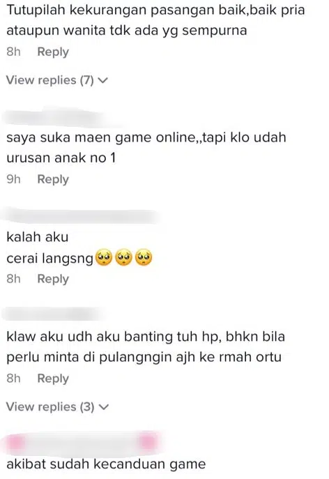 Anak Meraung Terperosok Tepi Katil, Wanita Sebak Suami Boleh Sambung Main Game