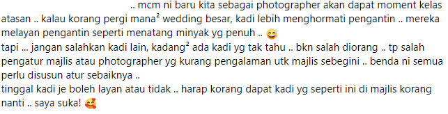 Posting FB Photographer Bertukar Lawak, Ramai Sangka Tok Kadi Pula 'Bersayap' 5