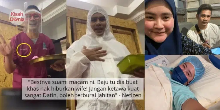 Datuk Fizz Rawat Isteri Di Rumah Siap Sarung Baju Doktor, Dialognya Lawak Gila