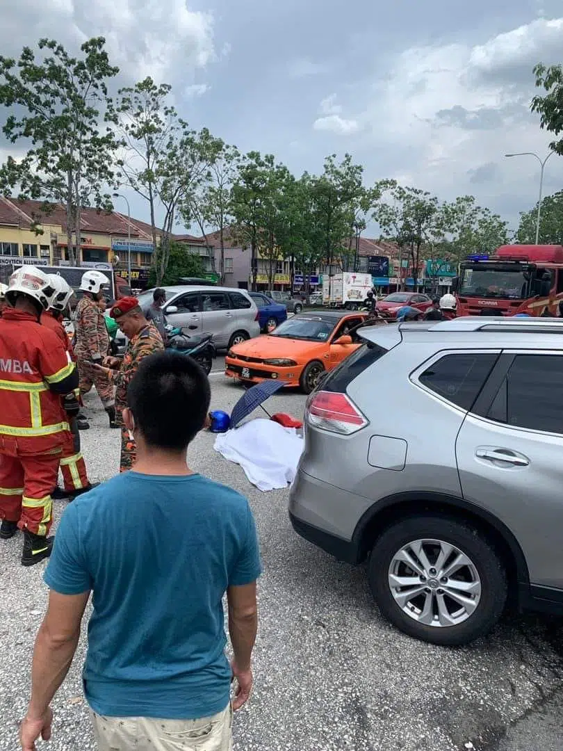 Sempat Toleh Sesaat Sebelum ‘Disapu’ SUV, Rider Amin Rupanya Baru 14 Hari Nikah