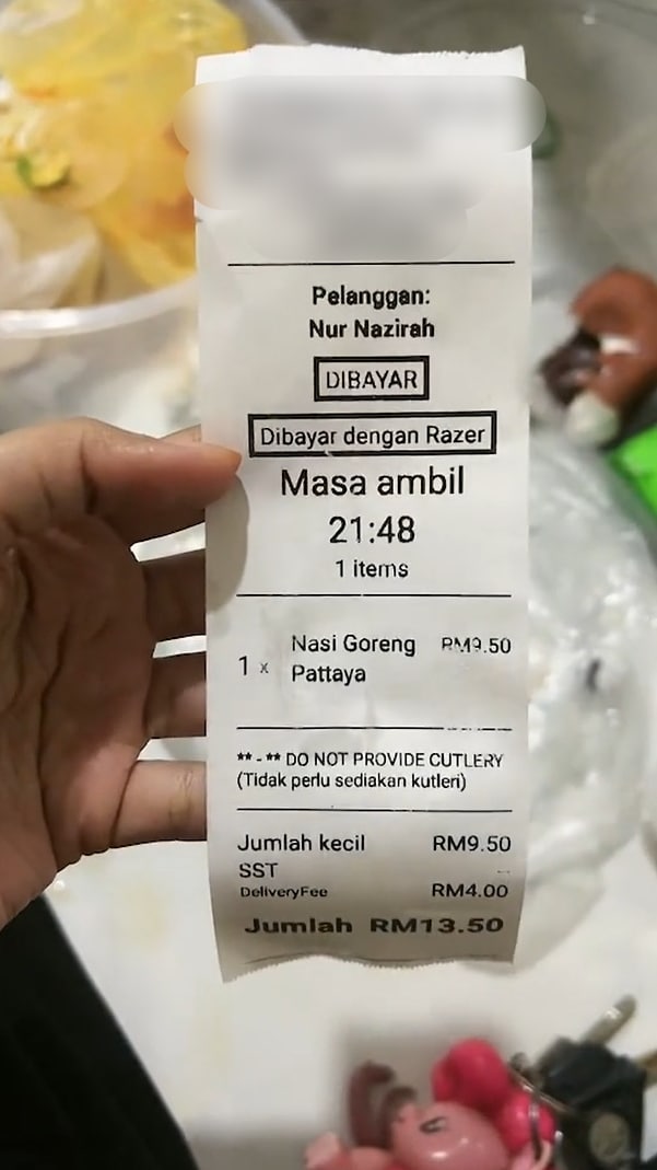 Customer Complain Nasi Goreng Sendu, Pemilik Kedai Makan Lapor Polis Imej Calar 2