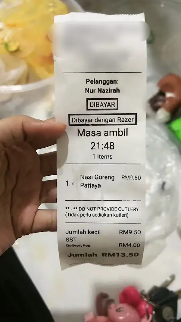 Customer Complain Nasi Goreng Sendu, Pemilik Kedai Makan Lapor Polis Imej Calar 2