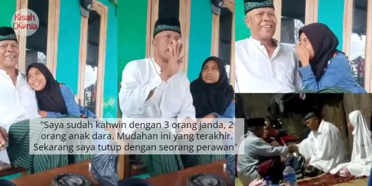 Pernah Kahwin 5 Kali, Pesona Atuk 52 Tahun Buat Gadis Usia 17 Rela Jadi Isteri