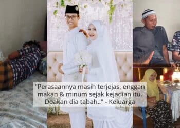 Suami Trauma Gagal Selamatkan, Mengigau Panggil Nazihah Dalam Tidur Malam Tadi