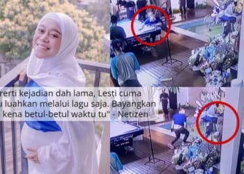 Family Nafi Tapi Viral Video CCTV Billar Baling Bola Snooker Waktu Lesti Hamil