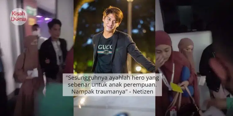 First Time Dirakam Lepas Isu Panas, Wajah Lesti Sayu Sambil Pegang Tangan Ayah