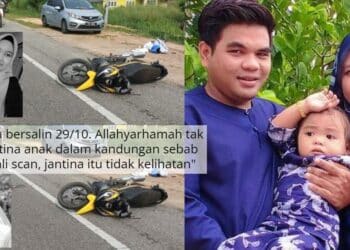 Wanita Hamil ‘Tewas’ Elak Ular Melintas, Rupanya Sebelum Itu Baru Checkup Baby