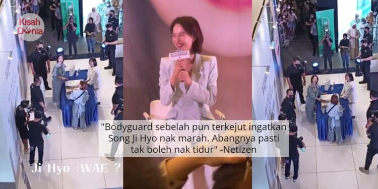 Peminat Lelaki Jerit 'Saranghaeyo' Dengar Satu Mall, Song Ji Hyo Terus Bangun 1