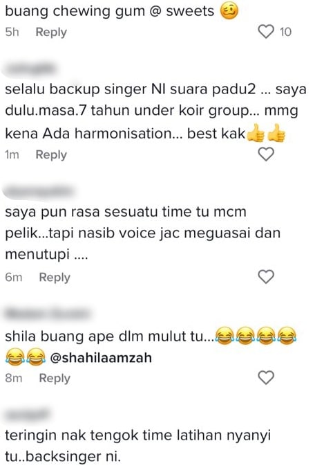 Backup Singer Bulat Mata Tenung, Shila Amzah Kantoi Buang Sesuatu Atas Pentas 3