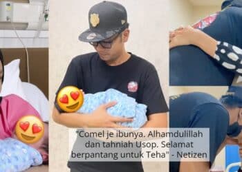 Menangis Bersalaman Sebelum Bersalin, Isteri Usop Selamat Lahirkan ‘Hero Utara’