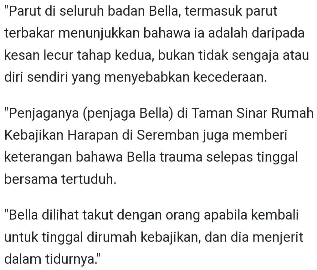 "OKT Cuai, Gagal Jaga Bella Dengan Baik.." - Siti Bainun Menangis Di Mahkamah? 2