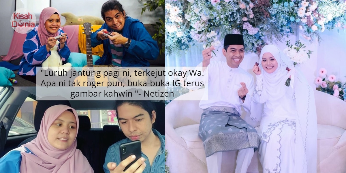 Selalu Kongsi Pickupline Dekat TikTok, Najwa Latif Selamat Kahwin Rakan