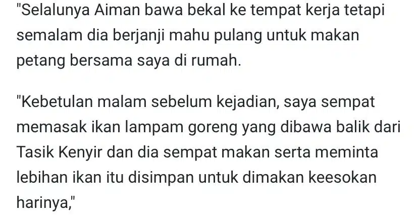 Pemandu Ambulans Cemas Ambik Orang Nahas, Rupanya Anak Sendiri Dijemput Ilahi