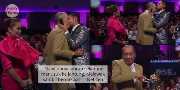 Nabil Saja Berani Buat, Selamba Pegang & Kucup Kepala Tok Ram Waktu Live GV