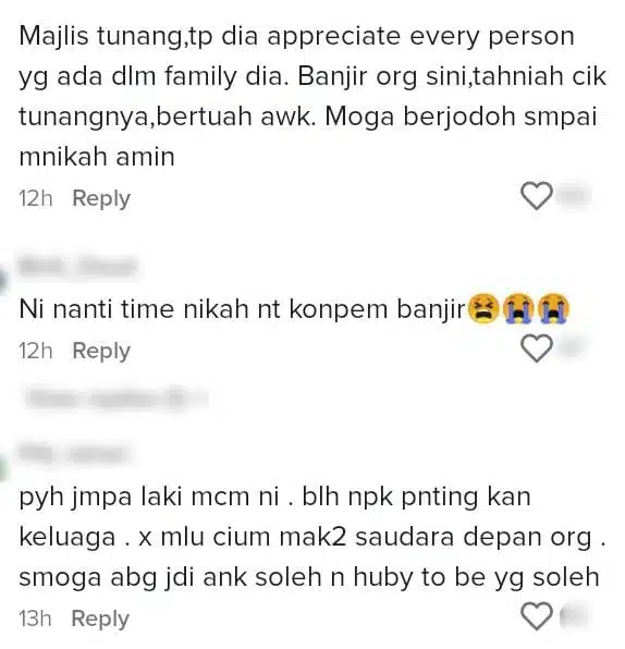 Baru Jadi Tunangan Orang, Jejaka Menangis Saat Bersalaman Dengan Keluarga