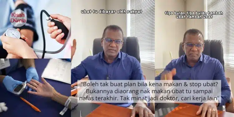 Balik-Balik Tambah Ubat, Doktor Tegur Sikap Doktor KK Rawat Penghidap Diabetes