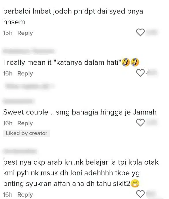 Yakin Berbahasa Arab Dengan Suami, Hana Tak Sedar Terpanggil Da’i Syed Keldai