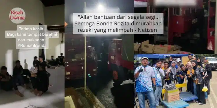 “Terima Kasih” -Pasukan Rescue Syukur Bonda Rozita Bagi Tempat Rehat & Makanan