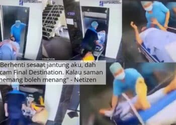 Belum Habis Tolak Patient Masuk, 2 Petugas Medik Panik Lif Tiba-Tiba Menurun