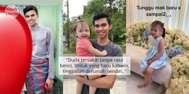 Pasrah Kena Tinggal 2 Kali, ‘Duda Viral’ Dedah Cinta Pertama Dihalang Orang Tua