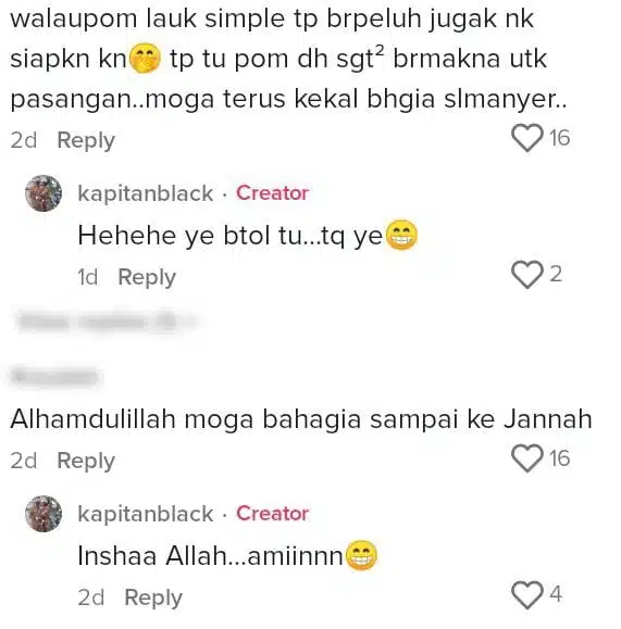 Simple Tapi Romantik, Suami Pikat Hati Isteri Sedia Juadah Untuk Makan Bersama